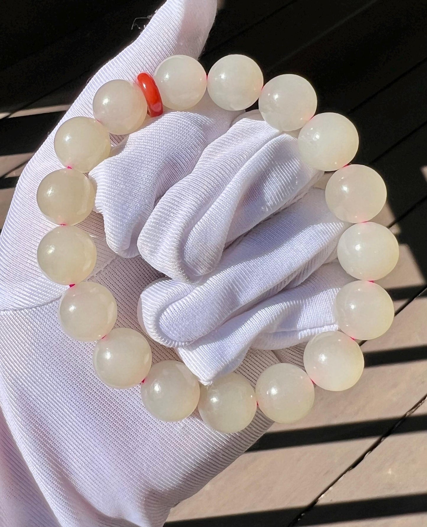 12mm Certified natural jade/ lotus root pink nephrite bracelet/purple nephrite feather charm 天然精品软玉 藕粉手串 冰糯果冻料 胶感足起莹光 #3074 肉粉色 搭配软玉烟紫羽毛挂件
